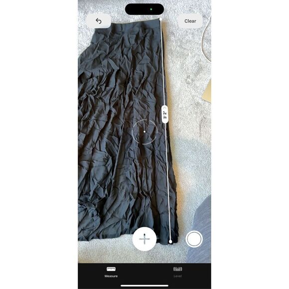 NWT J Crew Collection black pleated Maxi Skirt Lightweight Chiffon, $198 E2 - Picture 10 of 10